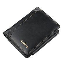 Load image into Gallery viewer, New Leather Men Wallets High Quality Zipper Short Desigh Card Holder Male Purse Vintage Coin Holder Men Wallets