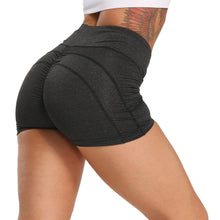 Load image into Gallery viewer, Womens Sports Shorts High Waist Yoga short Women Exercise Sexy Hips Push Up Sportswear Quick-drying Running Casual Shorts