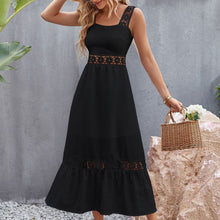 Load image into Gallery viewer, Summer Maxi Dresses Solid Color Sexy Tunic Dress Elegant Sleeveless Lace Dresses Slim Vintage Boho Dress Clubwear Vestidos