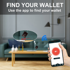 Smart Anti-lost Wallet Tracker  Genuine Leather Men wallets Soft Bluetooth-compatible Leather Purse Male Luxury Men&#39;s Wallet