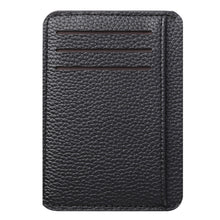 Load image into Gallery viewer, Casual Men PU Litchee Pattern Card Holder Vintage Women Solid Color Mini Wallets