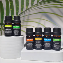 Load image into Gallery viewer, ENVISHA Body Essential Oil Set Skin Care Massage Pure Natural Organic Plant Beauty Health Moisturizing Sandalwood Lavender 6pcs