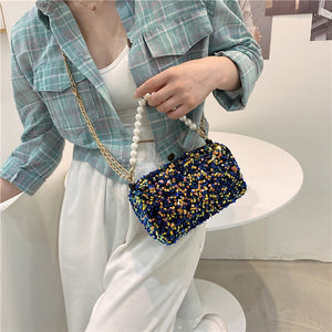 Fashion Shoulder Bags For Wowen Glitter Sequin Handbags Luxury Sparkling Evening Clutch Bag Party Wallet Ladies Tote Purse