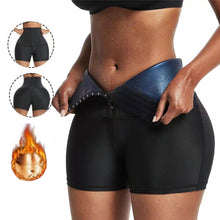 Load image into Gallery viewer, Women Slimming Shorts Adjustable Hook Waist Trainers Shorts Sweaty Portable Fast Weight Loss High Pressure for Exercise Fitness