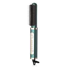 Load image into Gallery viewer, Electric Hair Straightener Hot Comb Brush Negative Ion Heating Hair Straightener Curler Brush Fast Heating Hair Styles Tools