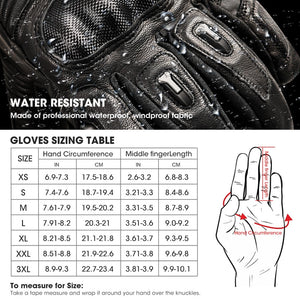 DAY WOLF Motorcycle Heated Gloves Winter Gloves Windproof Waterproof Cycling Equipment Touch Screen Heating Rechargeable