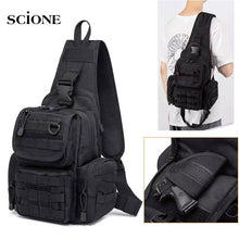 Load image into Gallery viewer, Tactical Chest Sling Bag Hunting Gun Holster Military Backpack Outdoor Camping Hiking Molle Pouch Climbing Fishing Bag XA291+A