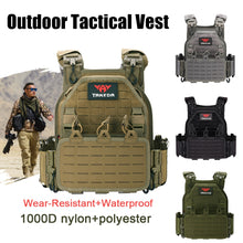 Load image into Gallery viewer, Men Molle Tactical Vest Nylon Molle Shoulder Bag Tactical Webbed Gear Waterproof Wear-Resistant Molle System Accessories