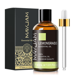 30ml Pure Natural Essential Oils Rose Lavender Jasmine Vanilla Eucalyptus Mint Sandalwood Lemon Cinnamon Tea Tree Essential Oil